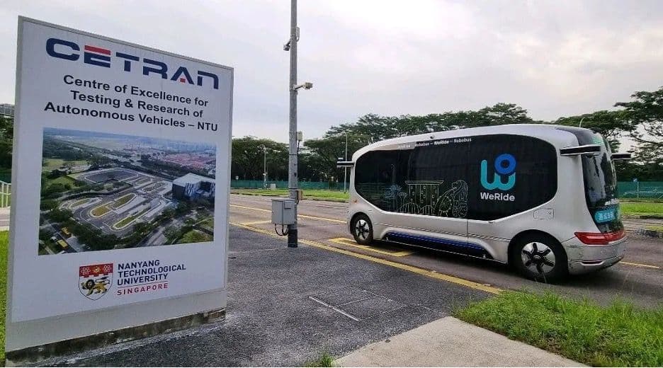 A New Milestone! WeRide Obtained the Singapore M1 and T1 Autonomous Vehicles Licenses